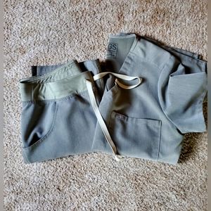 Figs Heather Olive medium set